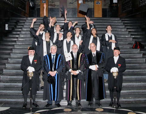 Proclamatie 2010/2011 faculteit Wetenschappen, groep 4-18010
