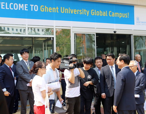 Opening academiejaar van Ghent University Global Campus in Korea met inhuldiging van nieuw gebouw voor onderwijs en onderzoek-67