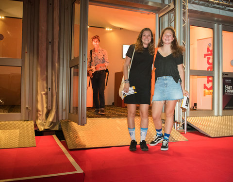 Alumni filmavond voor afgestudeerden 2017/2018 tijdens Film Fest Gent