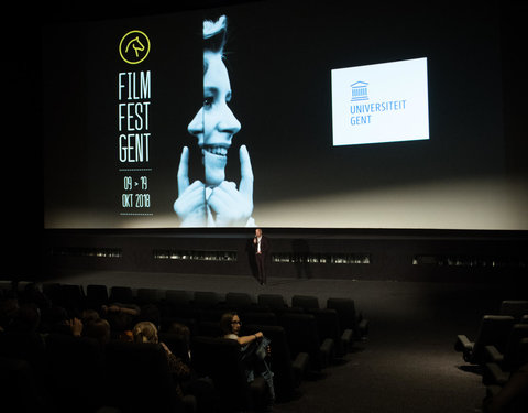 Alumni filmavond voor afgestudeerden 2017/2018 tijdens Film Fest Gent