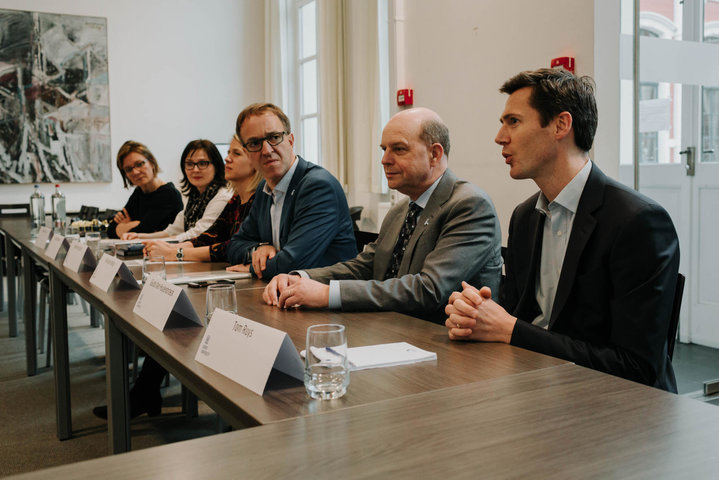 Bezoek ambassadeur van Oekraïne
