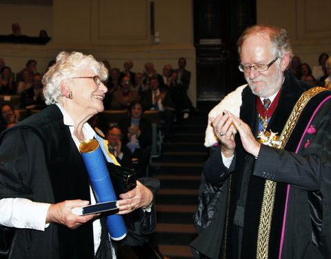 Dies Natalisviering 2012, met uitreiking van eredoctoraten-10409