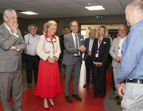 Bezoek Prinses Astrid aan Smart Space UZ Gent