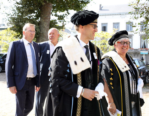 Opening academiejaar 2019/2020, van oud justitiepaleis naar aula