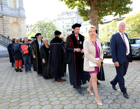 Opening academiejaar 2019/2020, van oud justitiepaleis naar aula