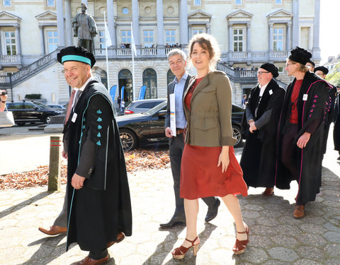 Opening academiejaar 2019/2020, van oud justitiepaleis naar aula