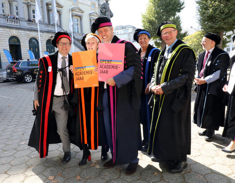 Opening academiejaar 2019/2020, van oud justitiepaleis naar aula