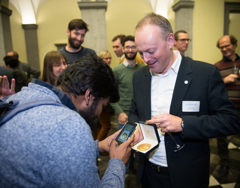 Uitreiking 13e Gouden Medaille Gustave Magnel