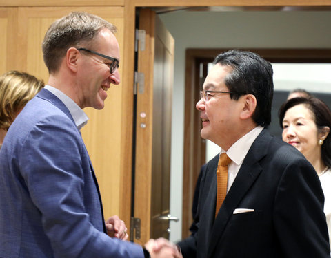 Bezoek Japanse ambassadeur