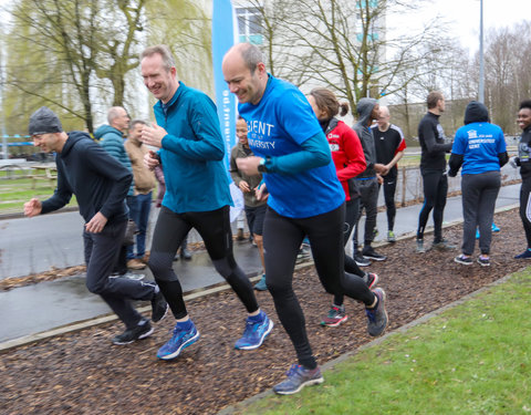 Opening Pimp your Campus-tuin en inhuldiging van looppad op Campus Sterre