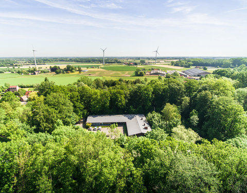 Drone opnamen Campus Gontrode