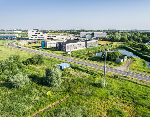 Drone opnamen Ostend Science Park