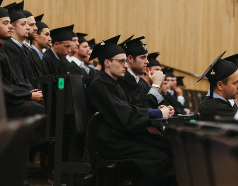 Proclamatie faculteit Ingenieurswetenschappen en Architectuur, sessie 3