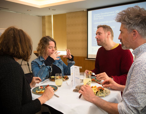 ZAP Mentoring for starting professors, networking lunch