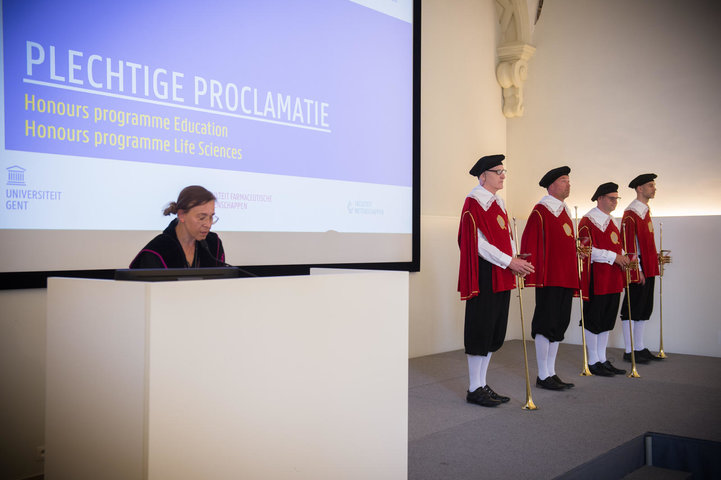 Proclamatie Honours Programmes