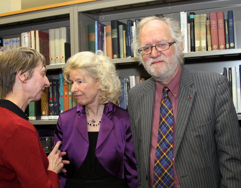 Voorstelling kunstenaarsboek Art(silence) n.a.v. huldiging van prof. Claire Van Damme-1457