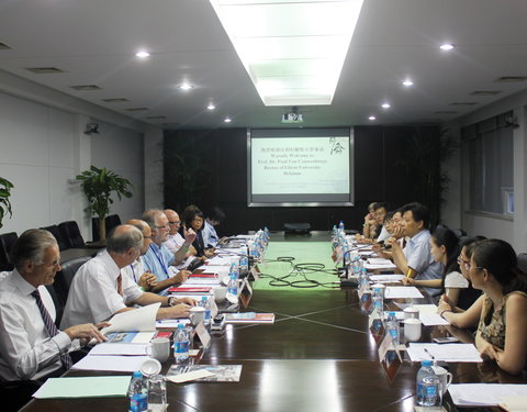 UGent met haar partners van het China Platform op de wereldtentoonstelling in Shanghai tijdens de Oost-Vlaamse week-16085