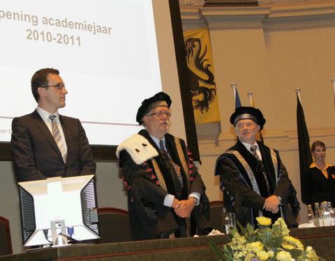Plechtige opening academiejaar 2010/2011 aan de Universiteit Gent-17209