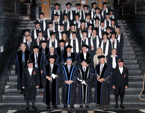 Proclamatie 2009/2010 faculteit Wetenschappen, groep 1-17447