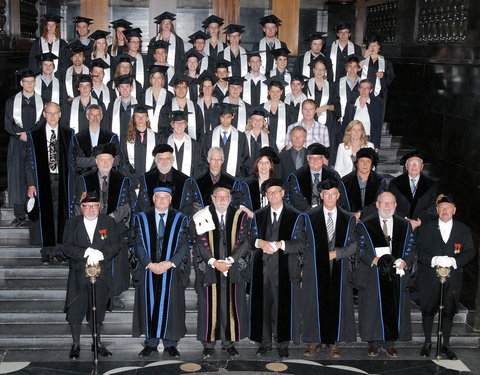 Proclamatie 2010/2011 faculteit Wetenschappen, groep 1-17999