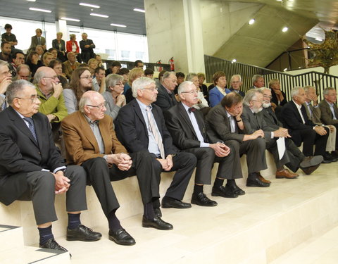 Opening tentoonstelling ' Brainstormen in Brussel, 100 jaar Solvayraden voor Fysica'-20078