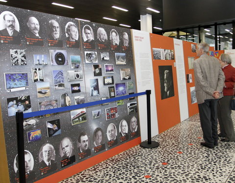 Opening tentoonstelling ' Brainstormen in Brussel, 100 jaar Solvayraden voor Fysica'-20086