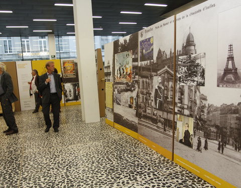Opening tentoonstelling ' Brainstormen in Brussel, 100 jaar Solvayraden voor Fysica'-20093