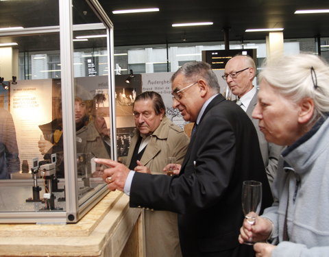 Opening tentoonstelling ' Brainstormen in Brussel, 100 jaar Solvayraden voor Fysica'-20099