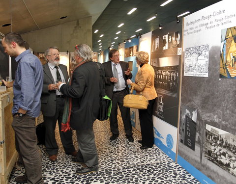 Opening tentoonstelling ' Brainstormen in Brussel, 100 jaar Solvayraden voor Fysica'-20101