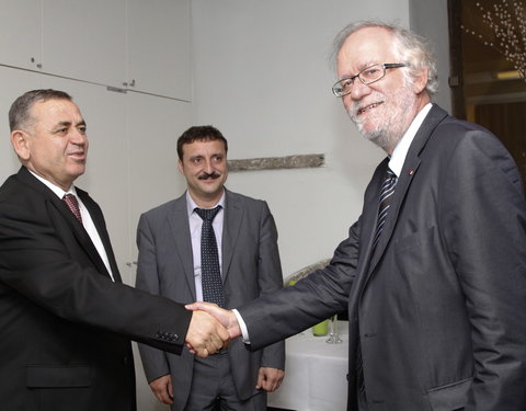 Bezoek van de rector van de 'Polytechnic University of Tirana'-20866