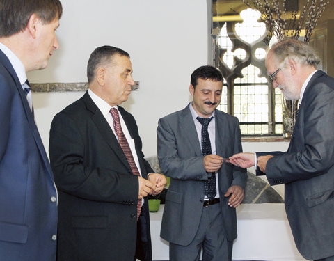 Bezoek van de rector van de 'Polytechnic University of Tirana'-20869