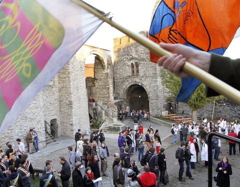 Gravensteenfeesten: ludieke bezetting van het Gravensteen, jaarlijkse herdenking van het eerste studentenbeleg in november 1949 