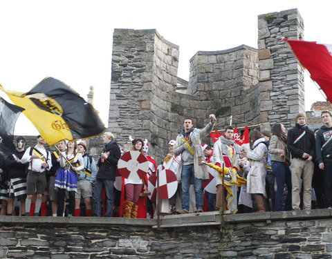 Gravensteenfeesten: ludieke bezetting van het Gravensteen, jaarlijkse herdenking van het eerste studentenbeleg in november 1949 