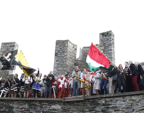 Gravensteenfeesten: ludieke bezetting van het Gravensteen, jaarlijkse herdenking van het eerste studentenbeleg in november 1949 