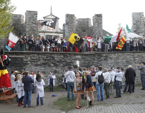 Gravensteenfeesten: ludieke bezetting van het Gravensteen, jaarlijkse herdenking van het eerste studentenbeleg in november 1949 