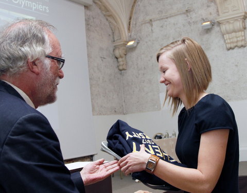 Infosessie topsporters 2012 en huldiging UGent topsporters die deelnamen aan de Olympische en Paralympische Spelen in Londen-217