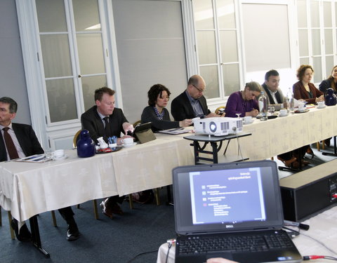 Overlegvergadering van bestuur Stad Gent en UGent-23843