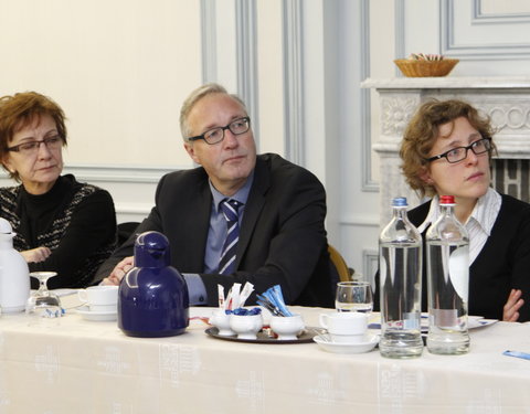 Overlegvergadering van bestuur Stad Gent en UGent-23846