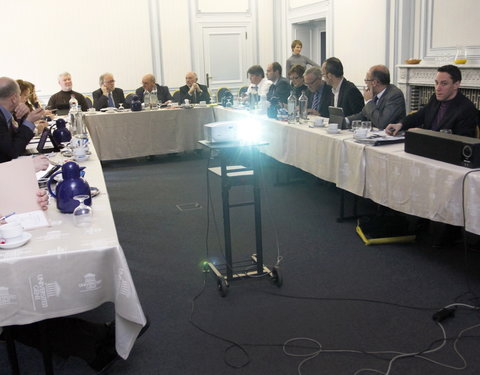 Overlegvergadering van bestuur Stad Gent en UGent-23866