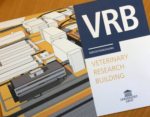 Eerstesteenlegging Veterinary Research Building (VRB) op de faculteit Diergeneeskunde te Merelbeke-25128