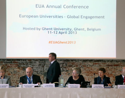 Jaarlijkse conferentie van de European University Association (EUA) georganiseerd aan de UGent-26012