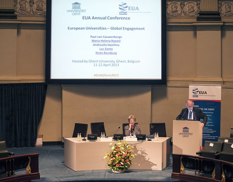 Jaarlijkse conferentie van de European University Association (EUA) in 2013 georganiseerd aan de UGent-26715