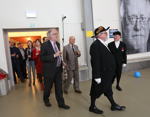 Afscheidsfeest door de UGent studenten georganiseerd voor de rector-26810