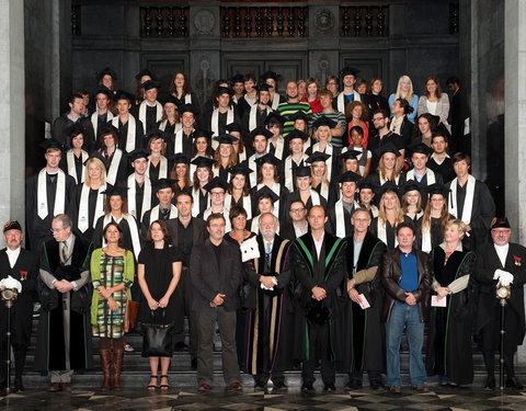 Proclamatie academiejaar 2008/2009 faculteit Politieke en Sociale Wetenschappen-27790