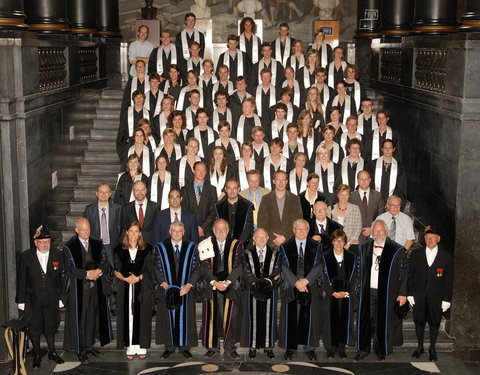 Proclamatie 2008/2009 faculteit Wetenschappen-30033