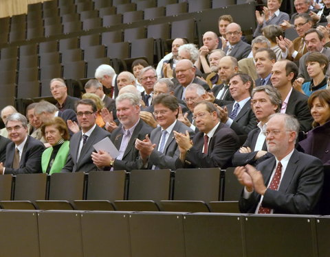 Officiële opening van het Universiteitsforum (Ufo) in de Sint-Pietersnieuwstraat-30470