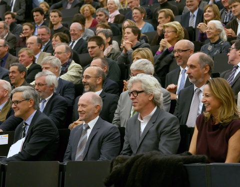 Officiële opening van het Universiteitsforum (Ufo) in de Sint-Pietersnieuwstraat-30471