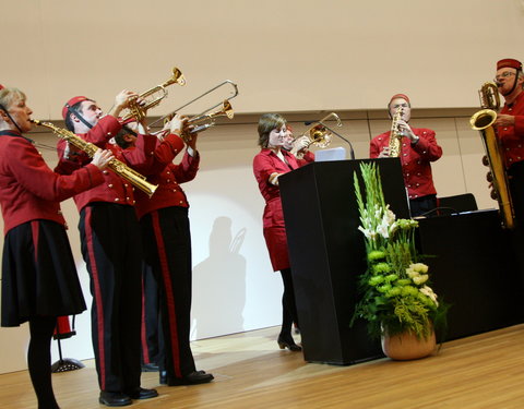 Officiële opening van het Universiteitsforum (Ufo) in de Sint-Pietersnieuwstraat-30472