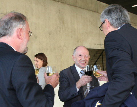 Officiële opening van het Universiteitsforum (Ufo) in de Sint-Pietersnieuwstraat-30480