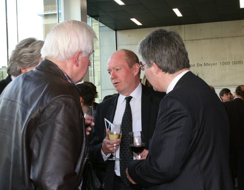 Officiële opening van het Universiteitsforum (Ufo) in de Sint-Pietersnieuwstraat-30484